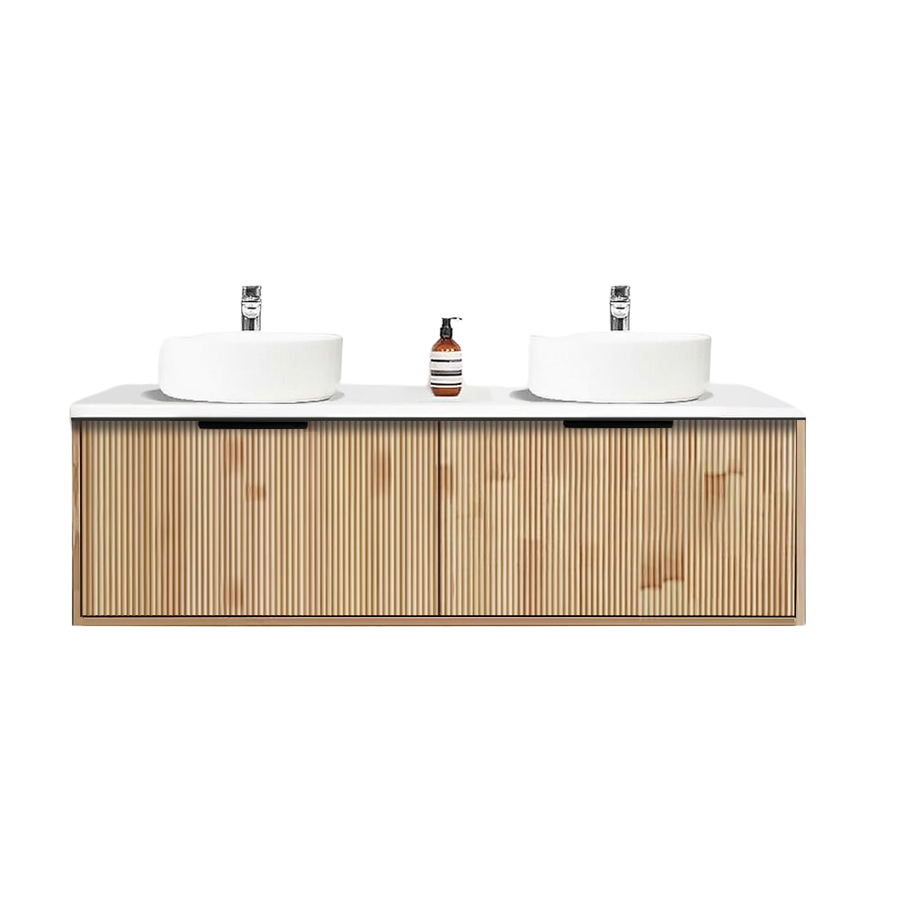 Wall-mounted 24-48 inch Floating Bathroom Vanity F101