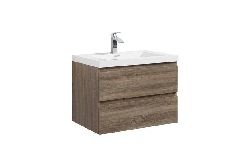 Wall-mounted 24-48 inch Floating Bathroom Vanity F1011